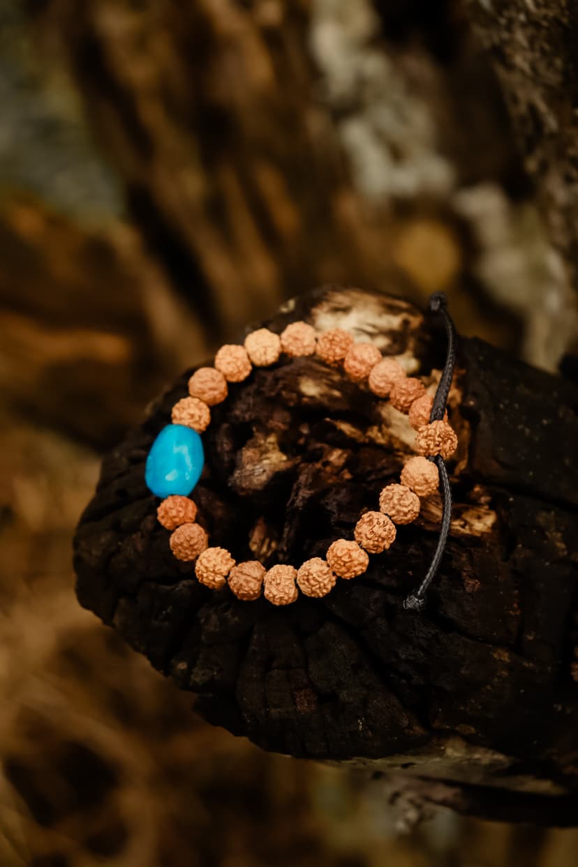 Sigur.id Epoxy Resin Woodcraft - Rudraskha  | Accessories Gelang